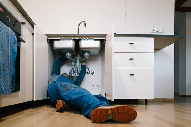 Professional Drain Cleaning technician working in Moorpark, CA